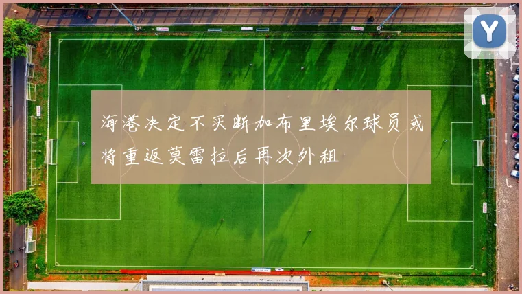 海港决定不买断加布里埃尔球员或将重返莫雷拉后再次外租